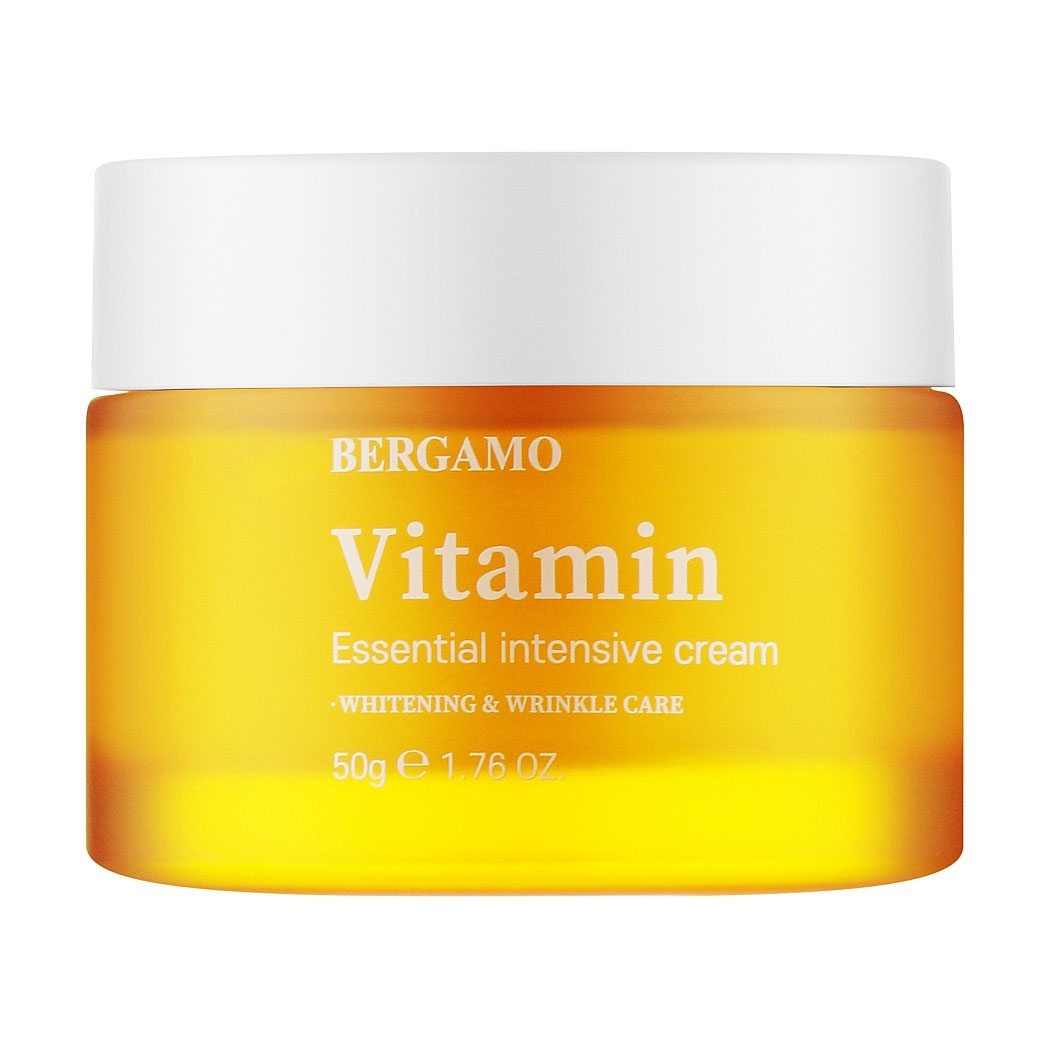Крем для обличчя Bergamo Vitamin Essential Intensive Cream з вітамінами, 50 г