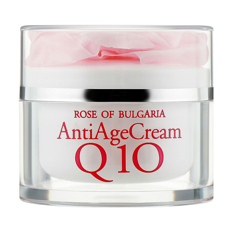 Крем для обличчя BioFresh Rose Of Bulgaria Anti Age Cream Q10 проти зморщок, 50 мл