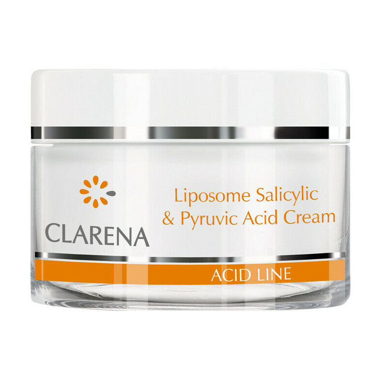 Крем для обличчя Clarena Liposome Pyruvic Acid Salicylic &amp; Cream з саліциловою та піровиноградною кислотами, 50 мл