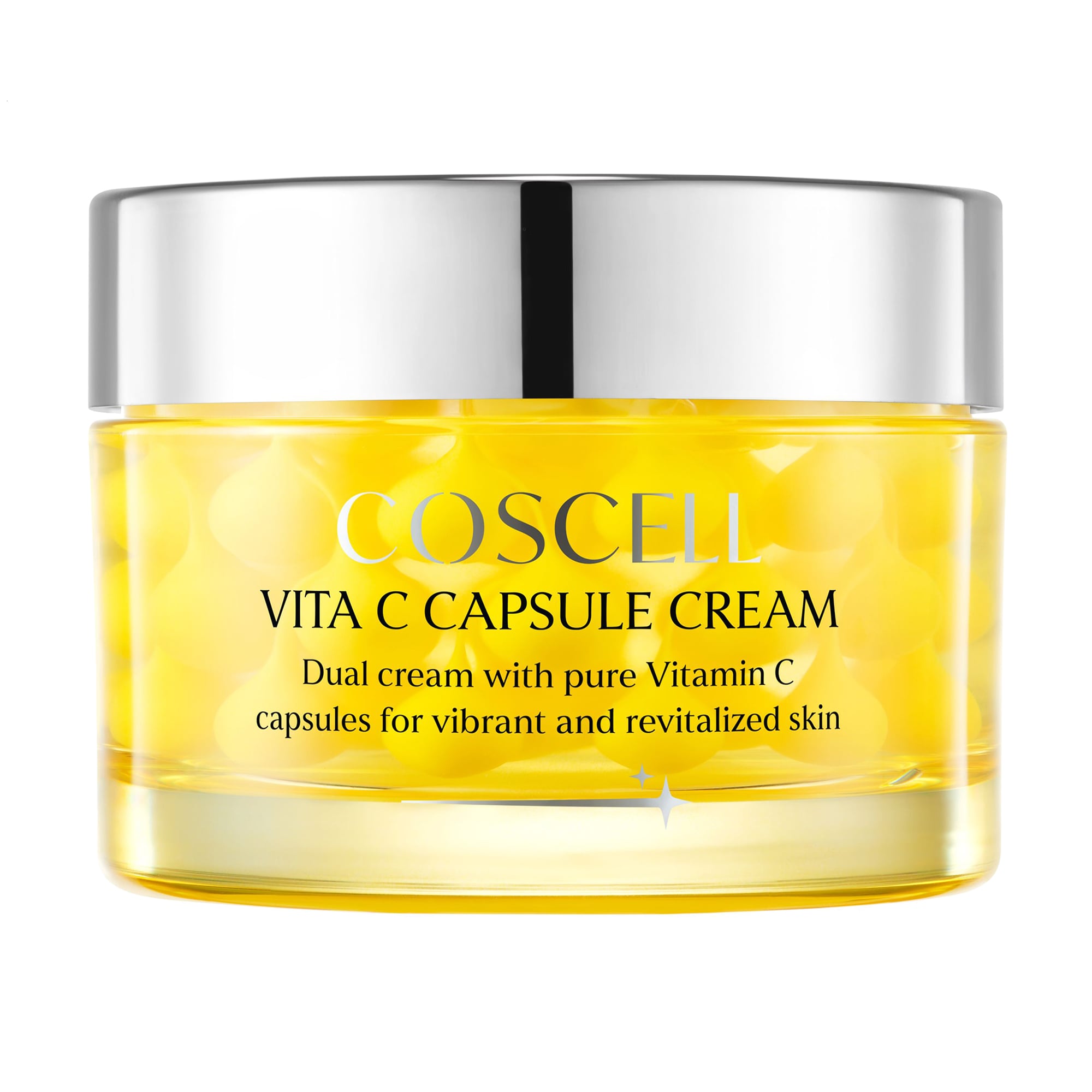 Крем для обличчя Coscell Vita C Capsule Cream з вітаміном C, 50 мл