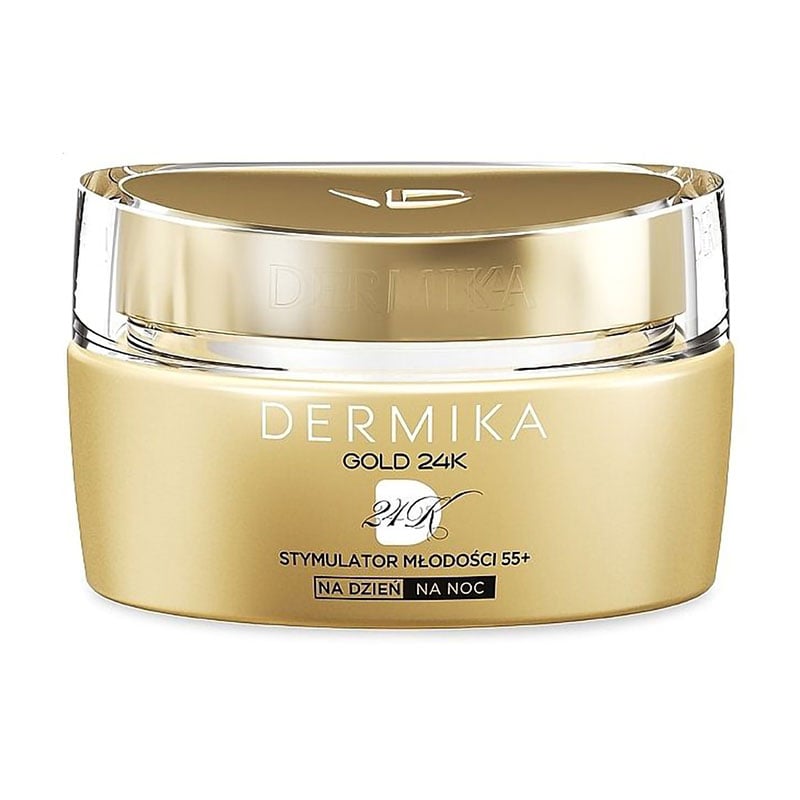Крем для обличчя Dermika Luxury Gold Gold 24k Total Benefit Еліксир молодості, 45+, 50 мл