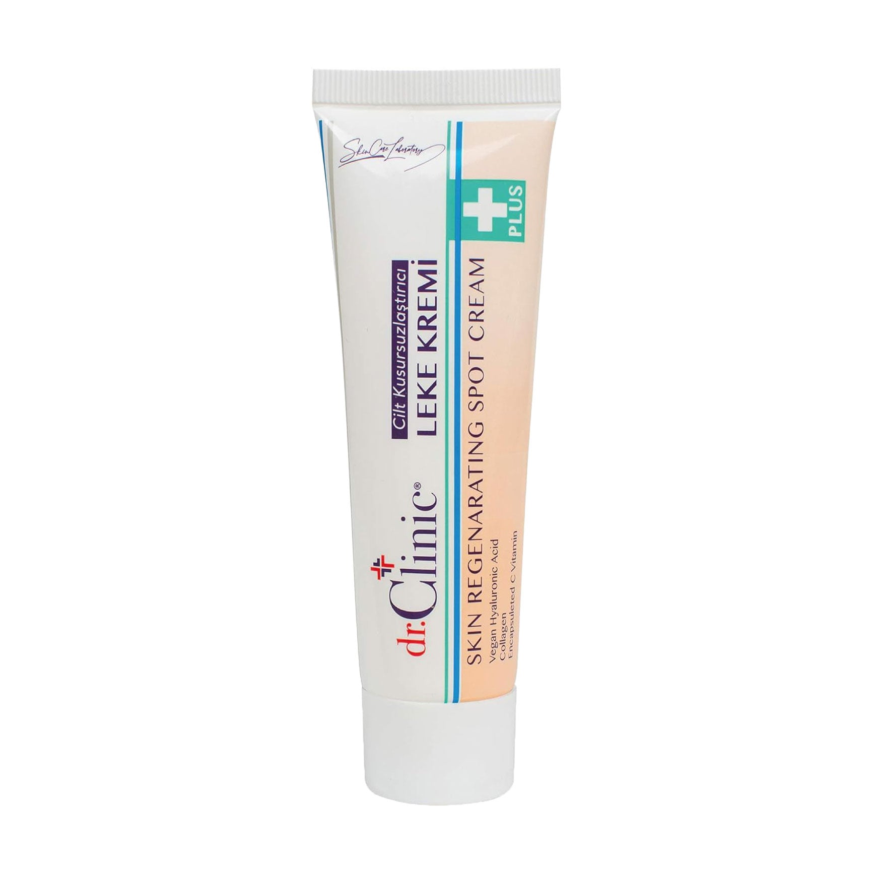 Крем для обличчя Dr.Clinic Skin Regenerating Spot Cream проти пігментних плям, з колагеном, вітаміном С та веганською гіалуроновою кислотою, 50 мл