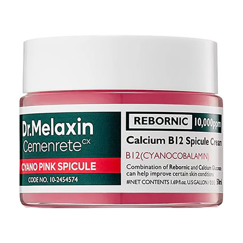 Крем для обличчя Dr.Melaxin Cemenrete Cyano Pink Spicule Cream з мікроспікулами, 50 мл