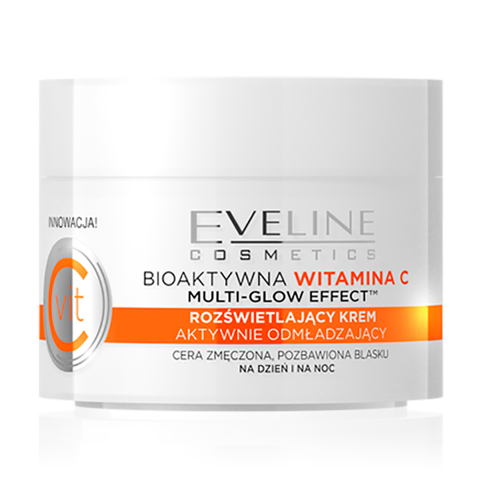 Крем для обличчя Eveline Cosmetics Активно омолоджуючий та вирівнюючий колір обличчя, 50 мл