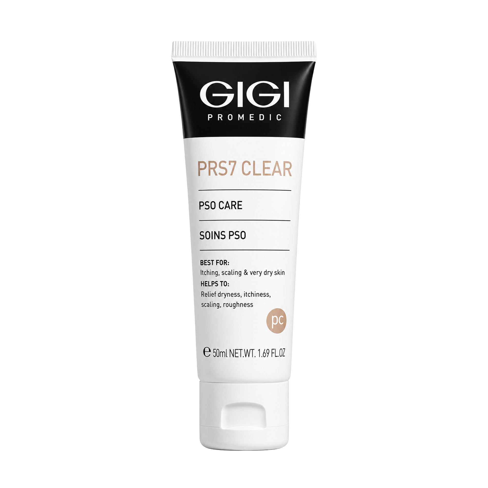Крем для обличчя Gigi PRS7 Clear PSO Care при псоріазі, 50 мл