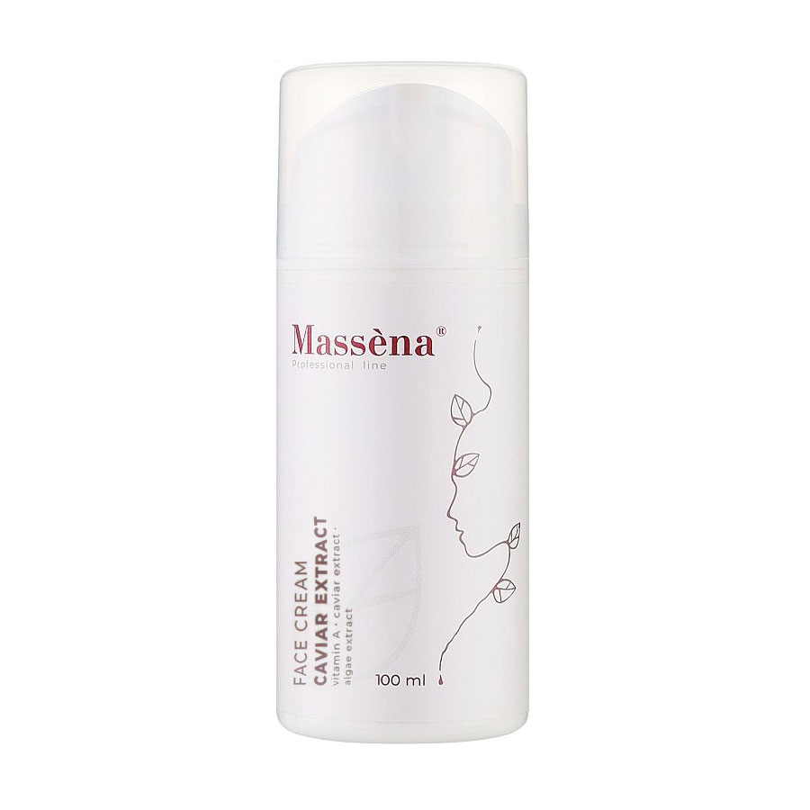 Крем для обличчя Massena Face Cream з екстрактом ікри, 100 мл
