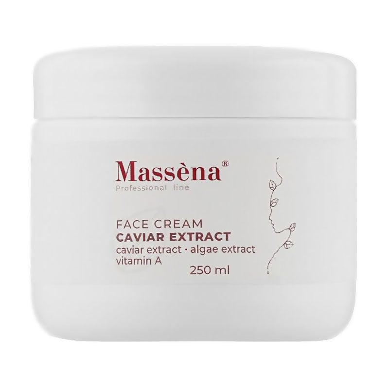 Крем для обличчя Massena Face Cream з екстрактом ікри, 250 мл