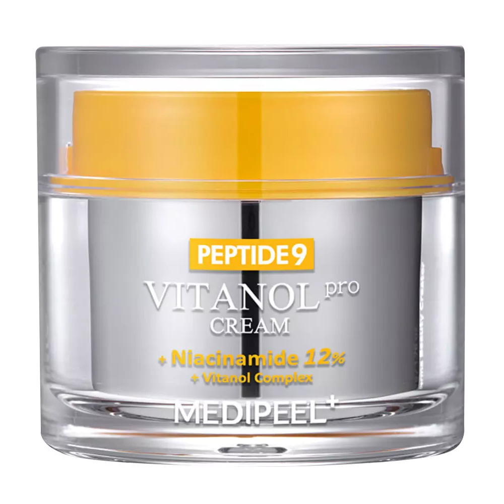Крем для обличчя Medi-Peel Peptide 9 Vitanol Cream Pro з пептидами та комплексом вітанолу, 50 г