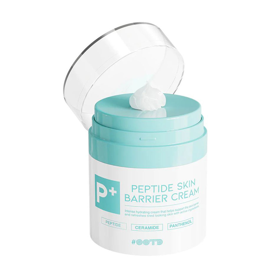 Крем для обличчя OOTD Peptide Skin Barrier Cream з пептидами, церамідами та пaнтeнoлoм, 50 мл