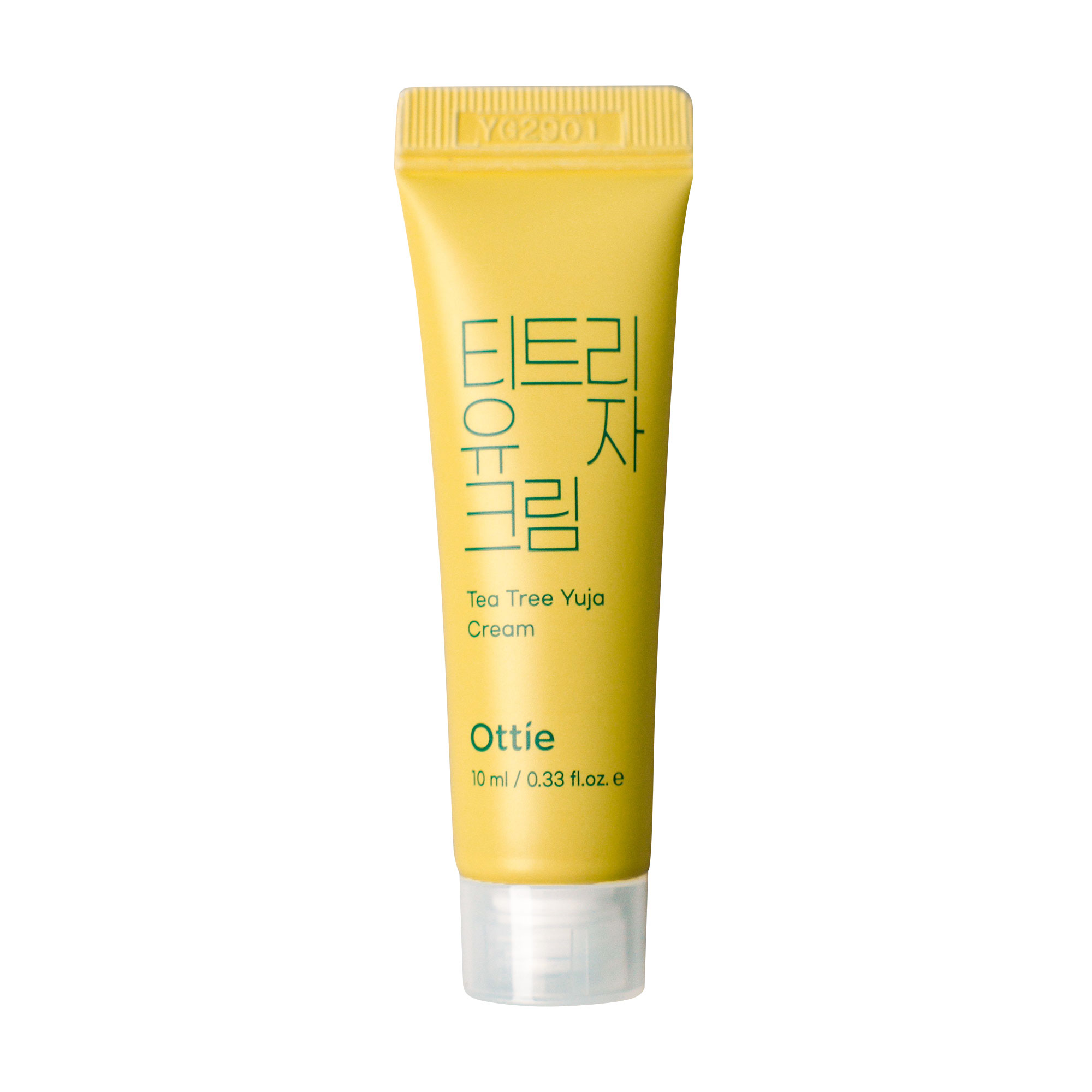 Крем для обличчя Ottie Tea Tree Yuja Cream з екстрактом чайного дерева, 10 мл (мініатюра)