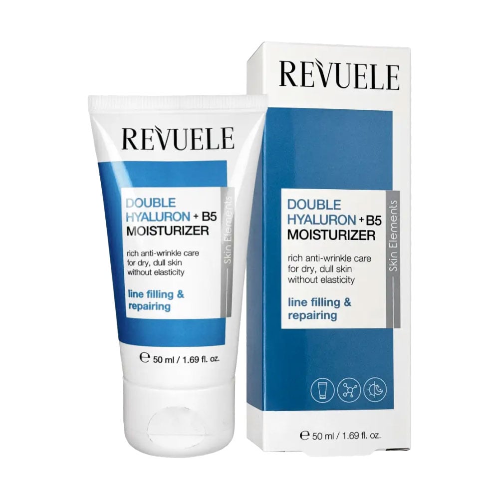 Крем для обличчя Revuele Double Hyaluron + B5 Moisturizer, 50 мл