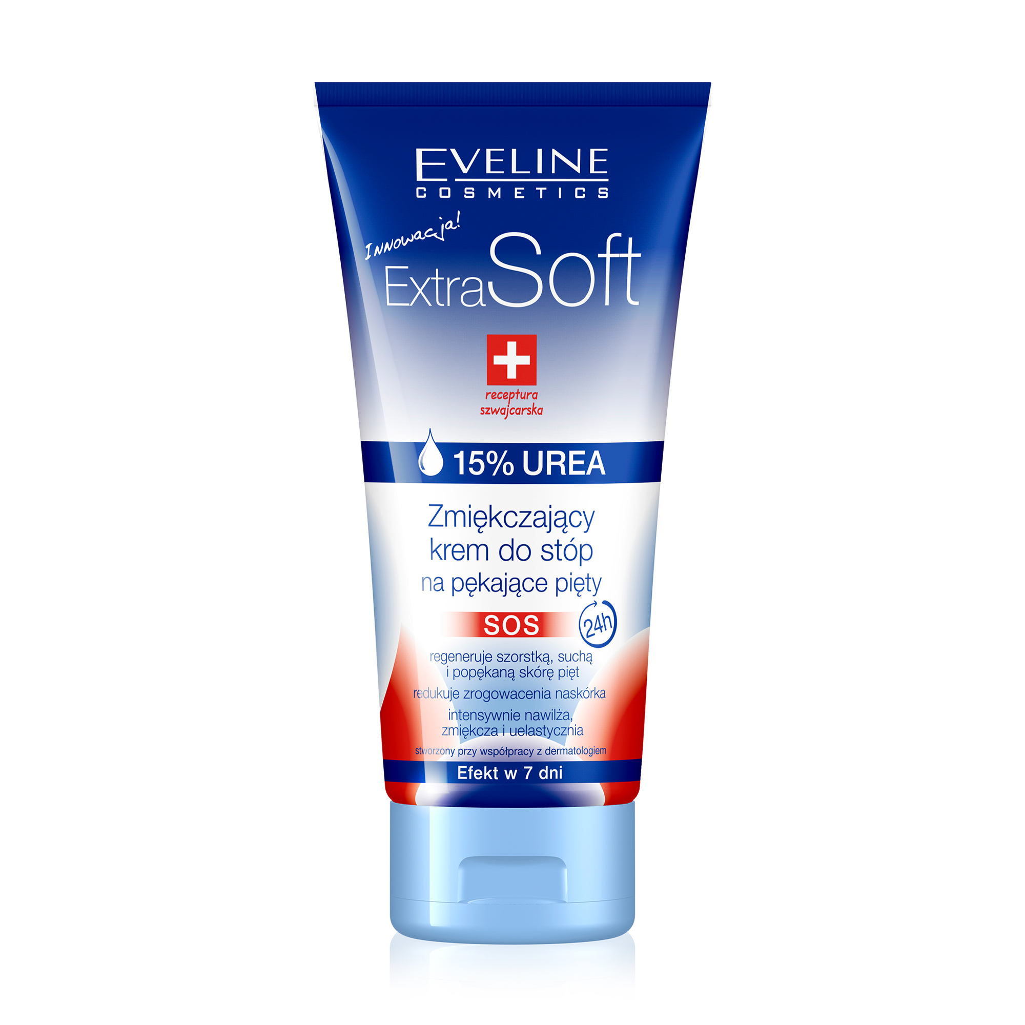 Крем для п'яток Eveline Cosmetics Extra Soft від тріщин, 100 мл
