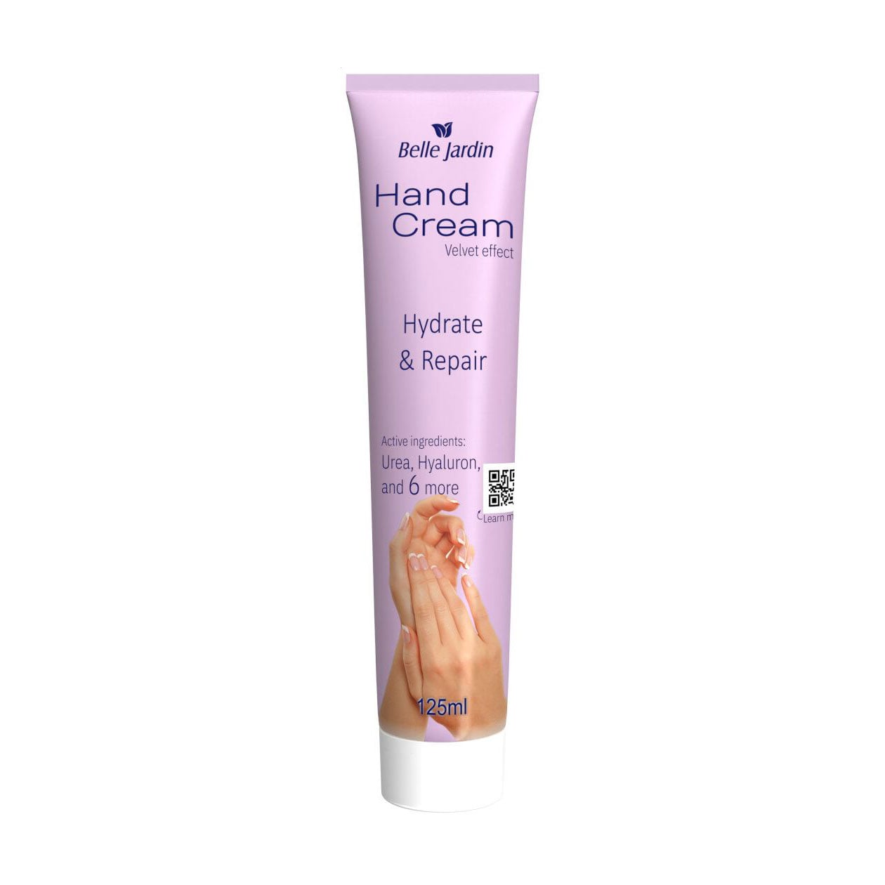 Крем для рук Belle Jardin Hand Cream Hydrate &amp; Repair із сечовиною та гіалуроновою кислотою, 125 мл