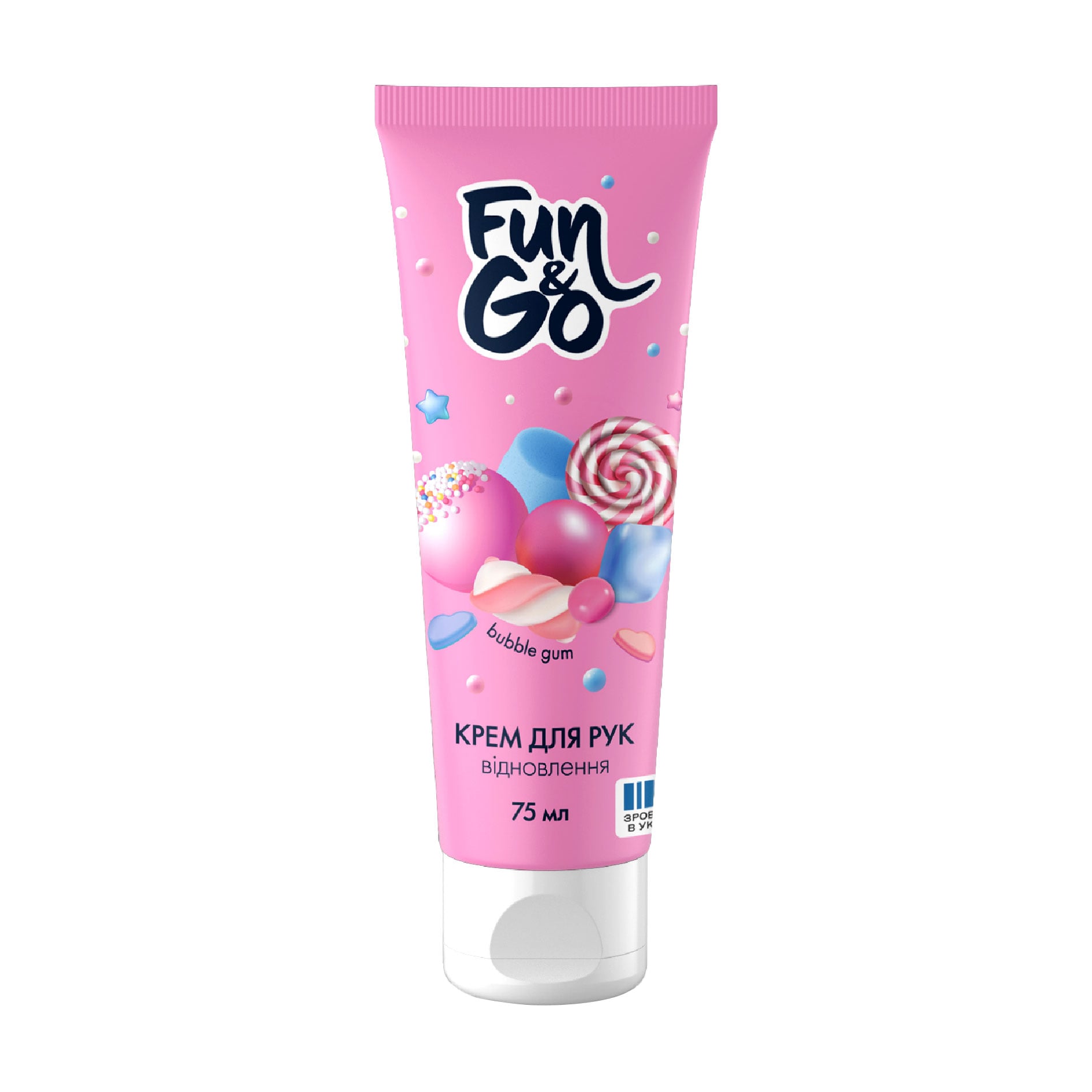 Крем для рук Fun &amp; Go Bubble Gum, 75 мл