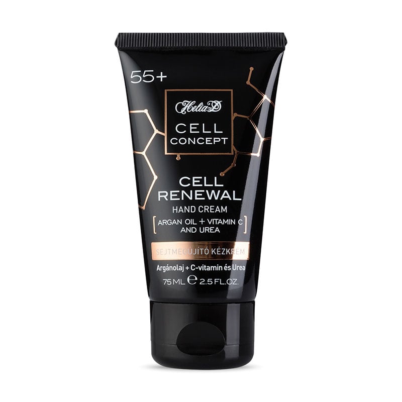 Крем для рук Helia-D Cell Concept Cell Renewal Hand Cream 55+, проти ознак старіння, 75 мл