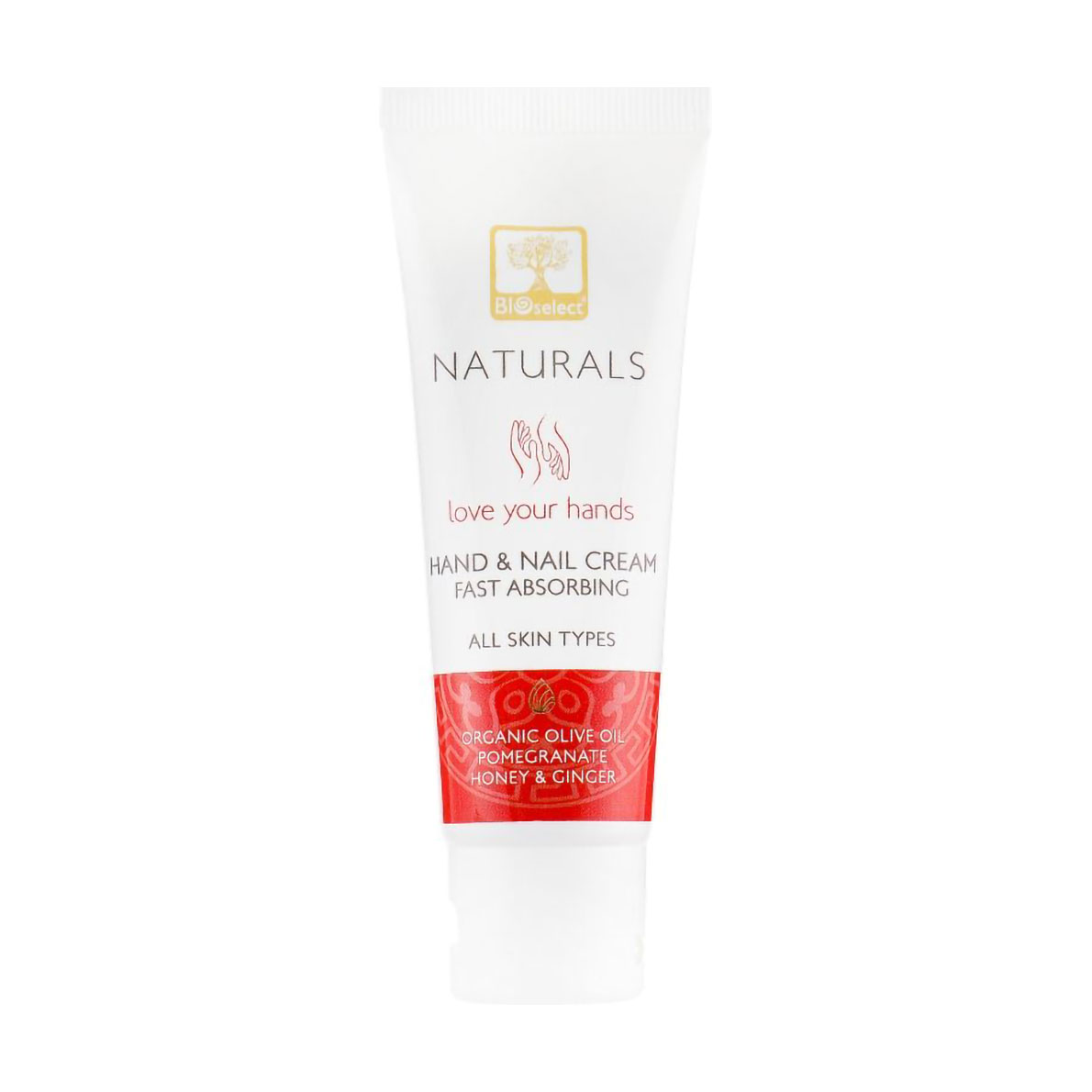 Крем для рук і нігтів BIOselect Naturals Hand and Nail Cream з екстрактом граната, 50 мл