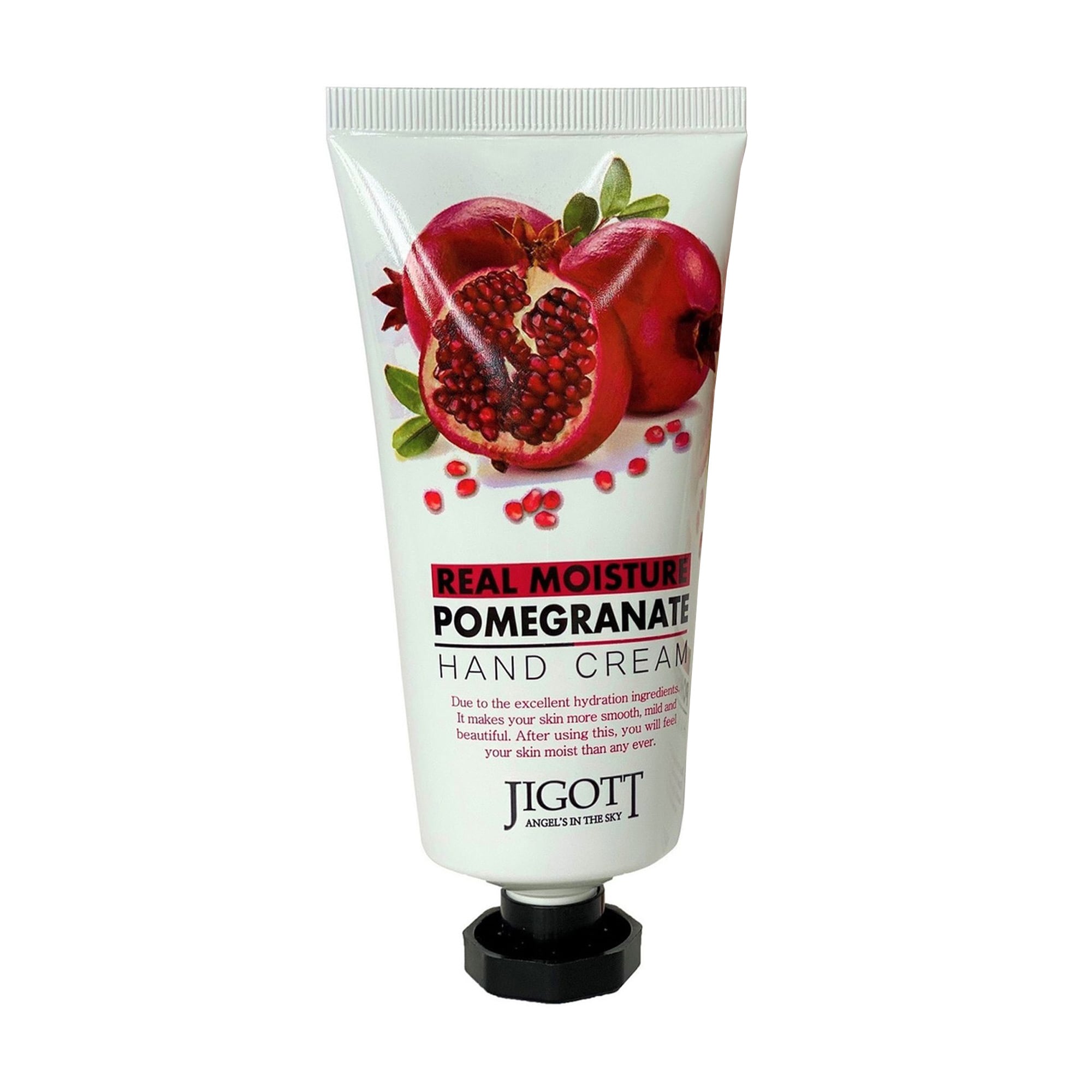 Крем для рук Jigott Real Moisture Pomegranate Hand Cream з екстрактом граната, 100 мл