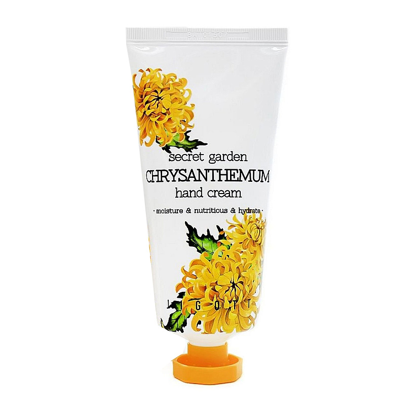 Крем для рук Jigott Secret Garden Chrysanthemum Hand Cream з екстрактом хризантеми, 100 мл