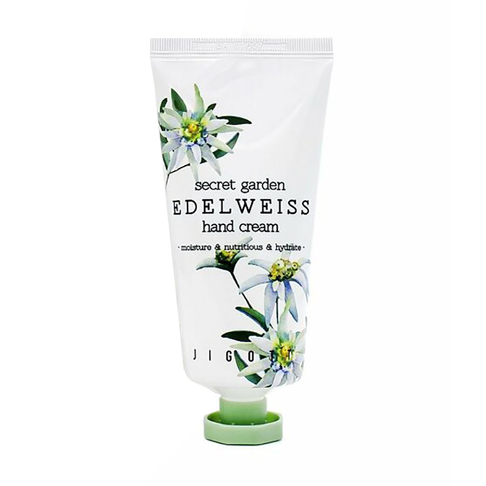 Крем для рук Jigott Secret Garden Edelweiss Hand Cream з екстрактом едельвейсу, 100 мл