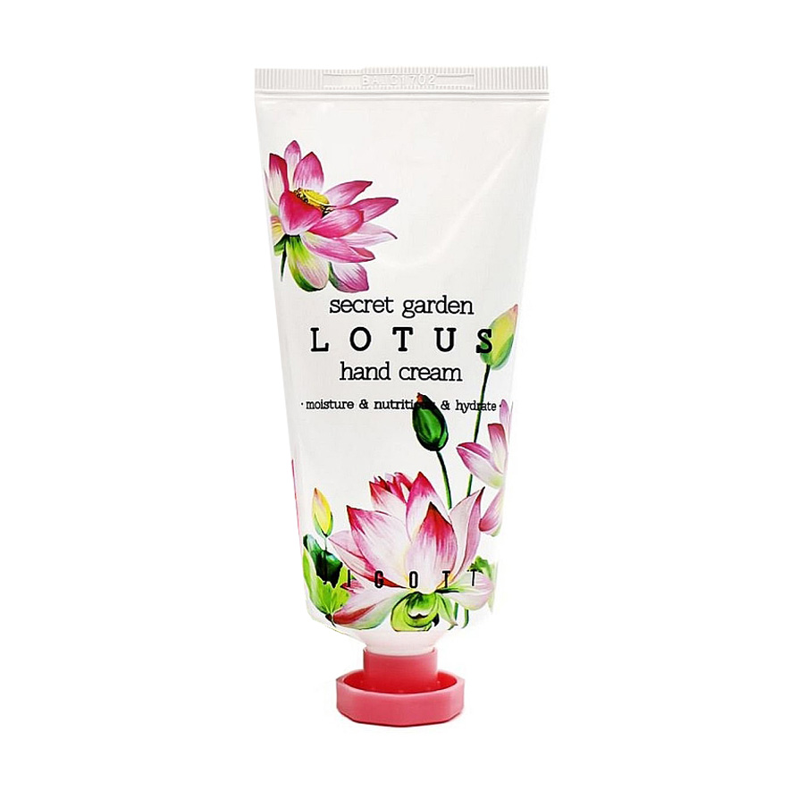 Крем для рук Jigott Secret Garden Lotus Hand Cream з екстрактом лотоса, 100 мл