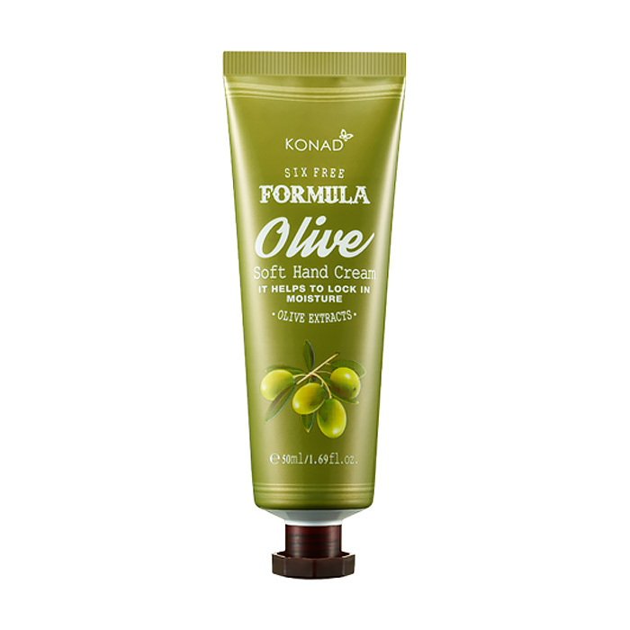 Крем для рук Konad Olive Soft Hand Cream з оливковою олією, 50 мл