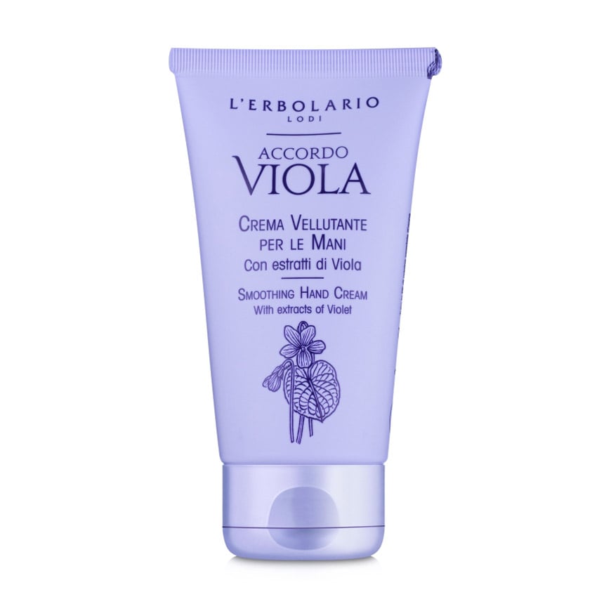 Крем для рук L'Erbolario Accordo Viola Smoothing Hand Cream With Extracts Of Violet, 75 мл