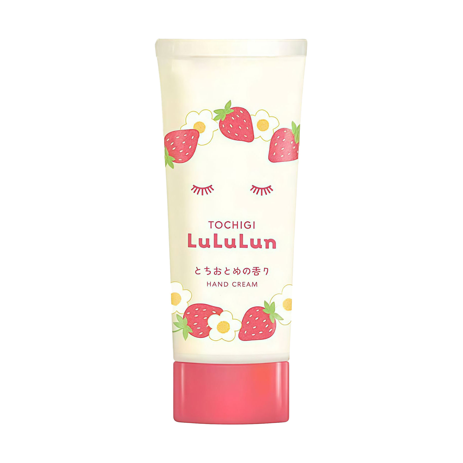 Крем для рук Lululun Hand Cream Tochigi Strawberry з екстрактом полуниці, 30 г