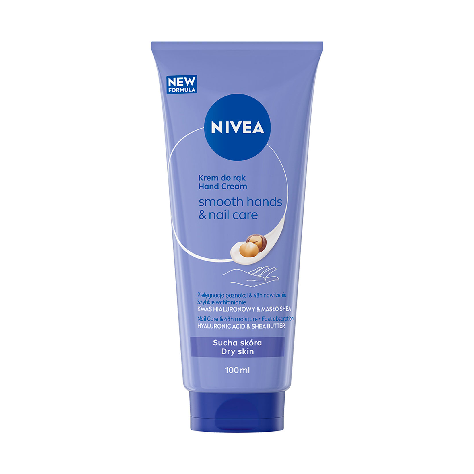 Крем для рук NIVEA Гладенькі руки і догляд за нігтями, 100 мл