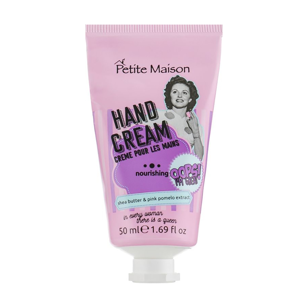 Крем для рук Petite Maison Nourishing Hand Cream з олією ши та екстрактом рожевого помело, 50 мл