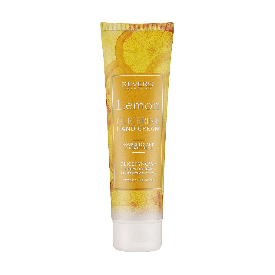 Крем для рук Revers Cosmetics Lemon Glicerine Hand Cream, 125 мл