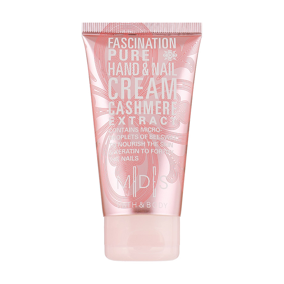 Крем для рук та нігтів Mades Cosmetics Bath &amp; Body Fascination Pure Hand &amp; Nail Cream Кашемір, 75 мл