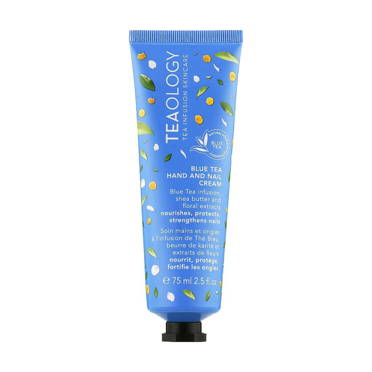 Крем для рук та нігтів Teaology Blue Tea Hand And Nail Cream, 75 мл