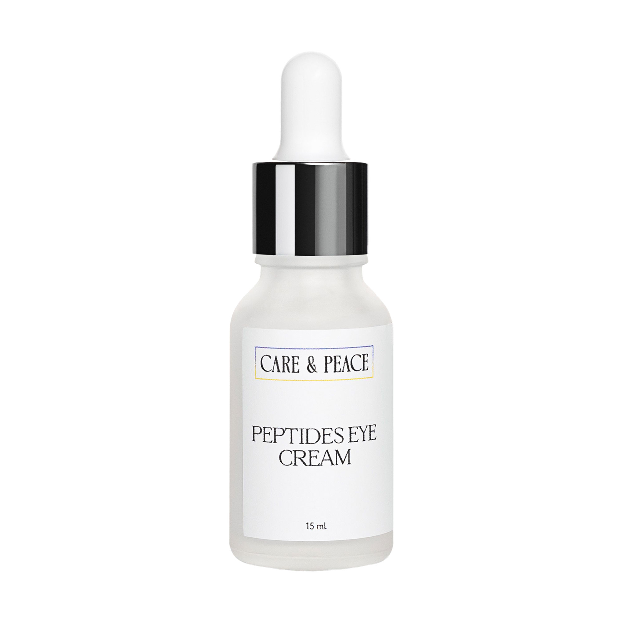 Крем для шкіри навколо очей Care &amp; Peace Peptides Eye Cream з пептидами, 15 мл