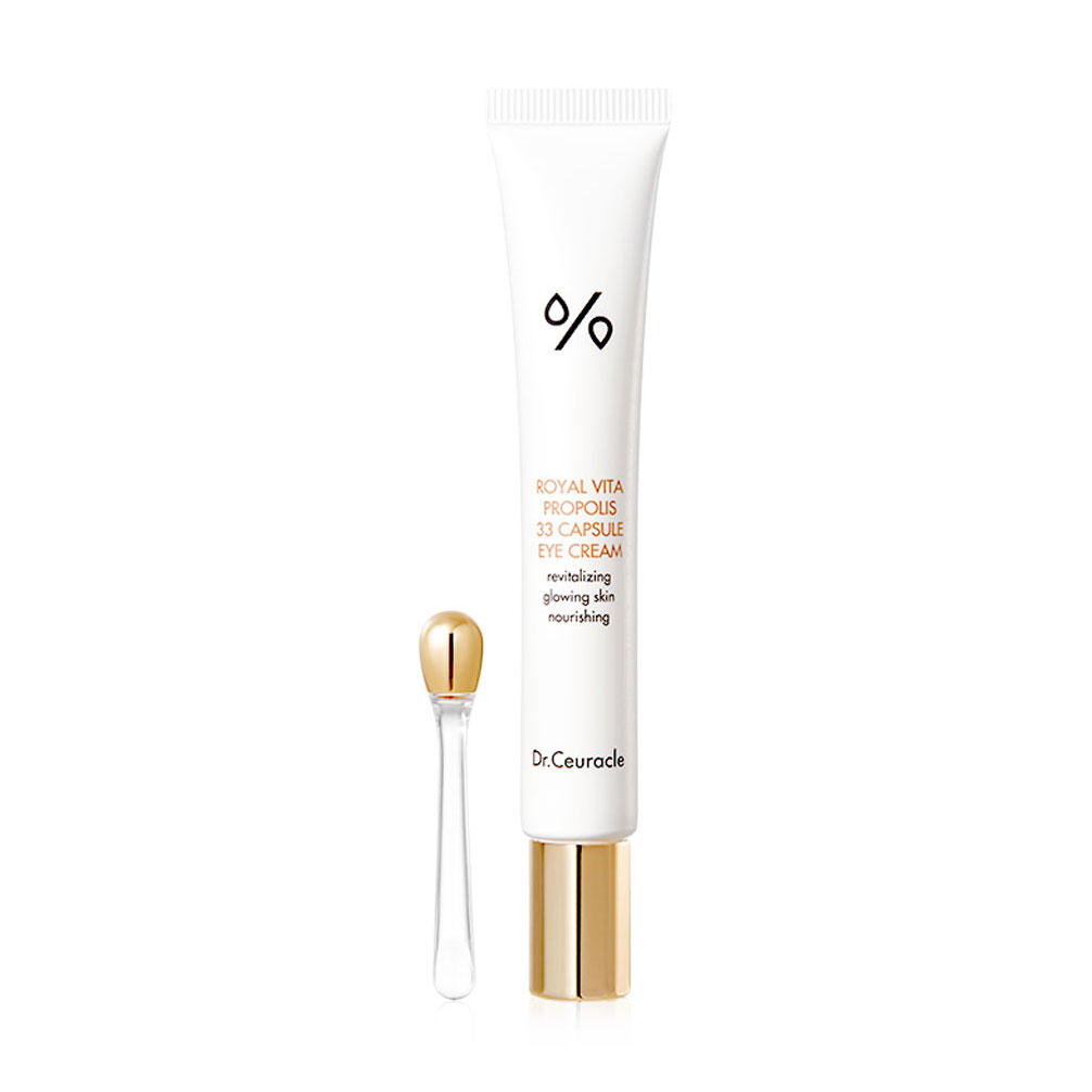 Крем для шкіри навколо очей Dr.Ceuracle Royal Vita Propolis 33 Capsule Eye Cream з екстрактом прополісу і колагенових капсул, 20 мл