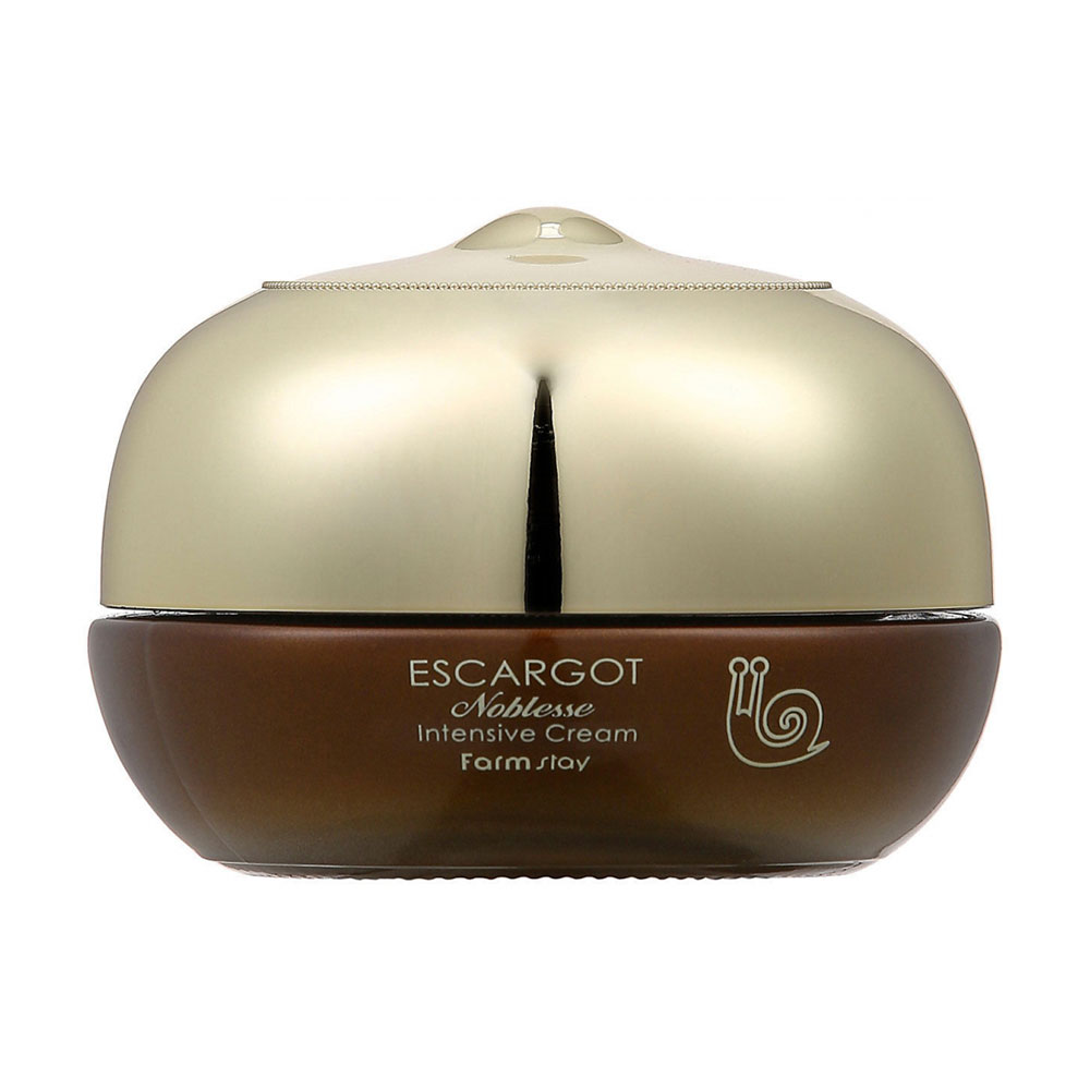 Крем для шкіри навколо очей FarmStay Escargot Noblesse Intensive Eye Cream з муцином равлика, 50 г