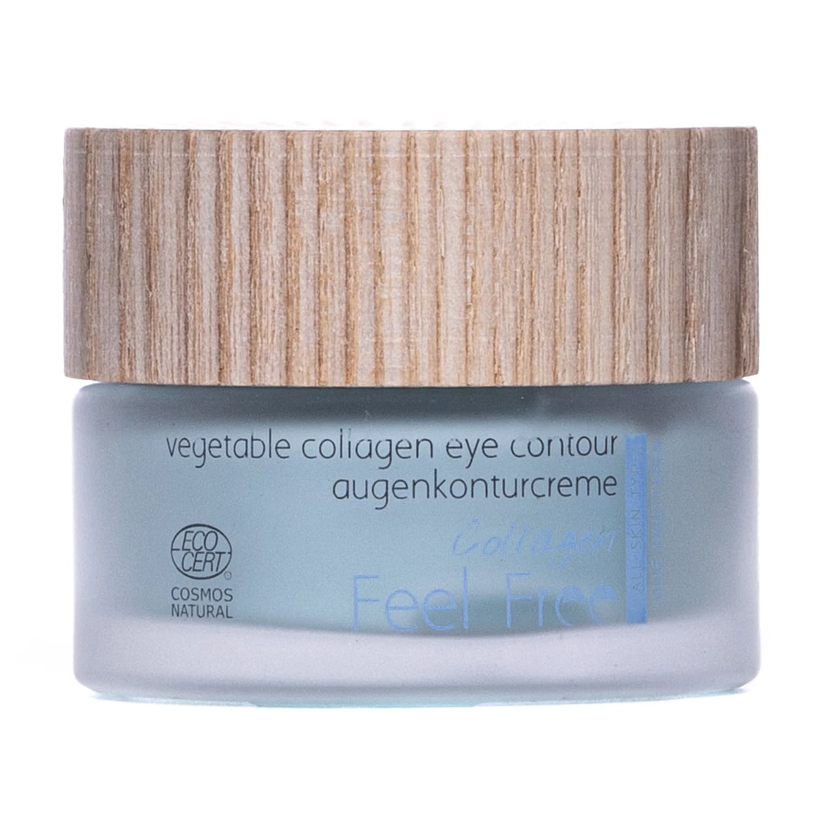 Крем для шкіри навколо очей Feel Free Vegetal Collagen Eye Contour з колагеном, 30 мл