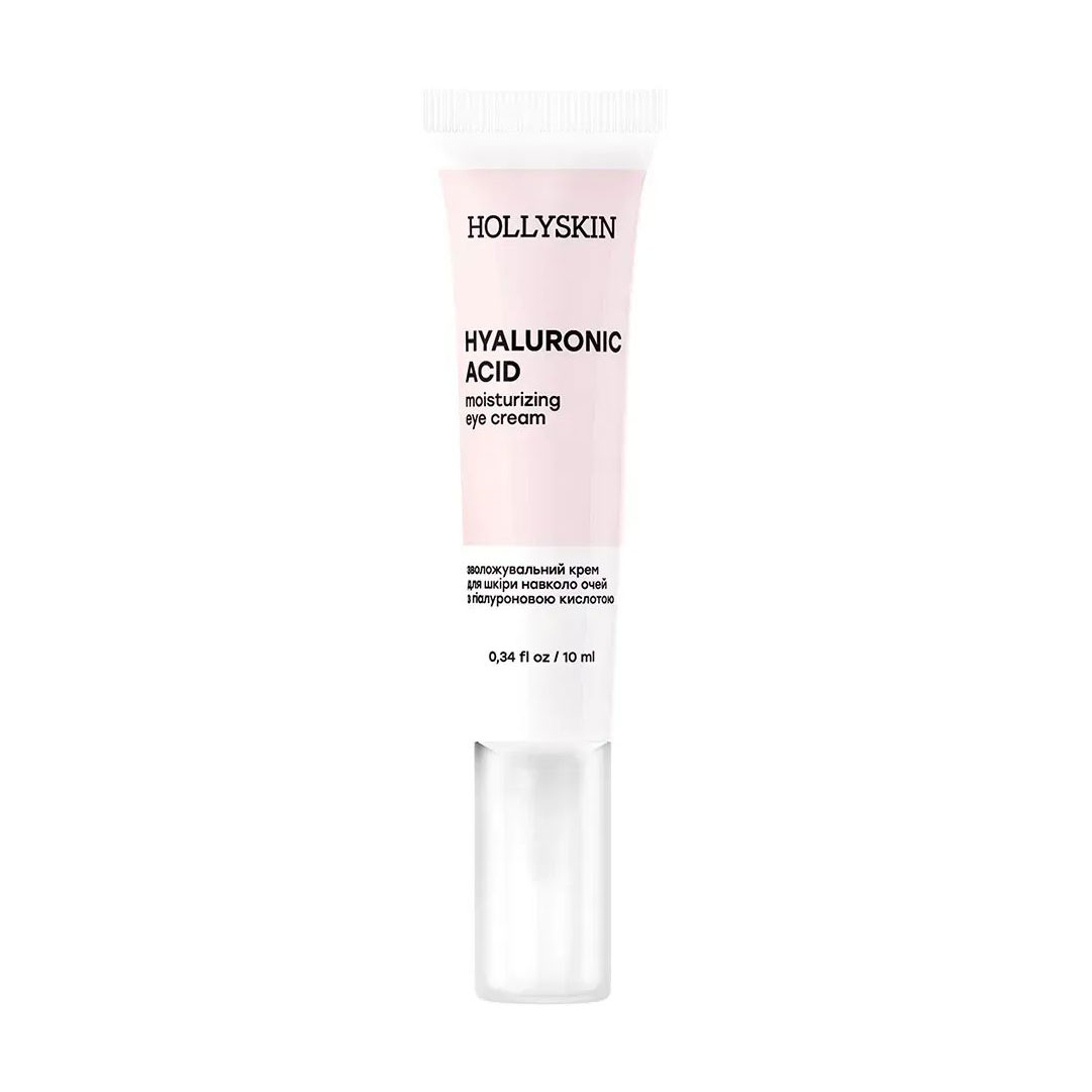 Крем для шкіри навколо очей Hollyskin Hyaluronic Acid Eye Cream з гіалуроновою кислотою, 10 мл