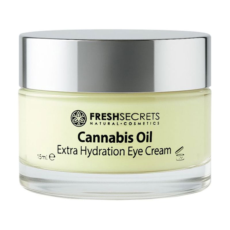 Крем для шкіри навколо очей Madis Fresh Secrets Cannabis Oil Extra Hydration Eye Cream, 15 мл