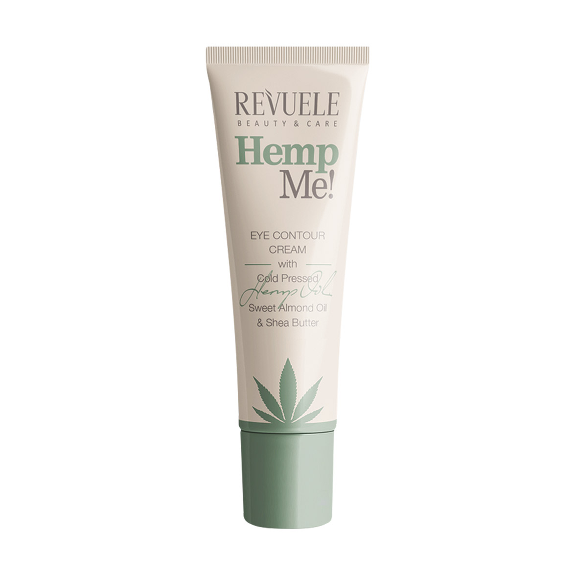 Крем для шкіри навколо очей Revuele Hemp Me! Eye Contour Cream With Cold Pressed Hemp Oil з конопляною олією, 35 мл