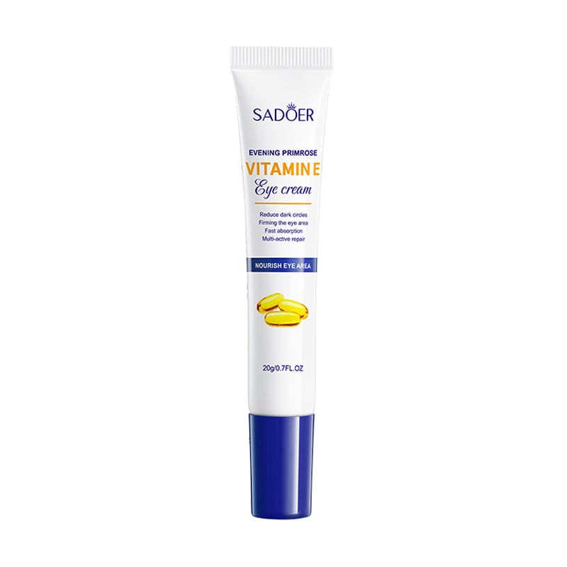 Крем для шкіри навколо очей Sadoer Evening Primrose Vitamin E Eye Cream з олією вечірньої примули та вітаміном Е, 20 г
