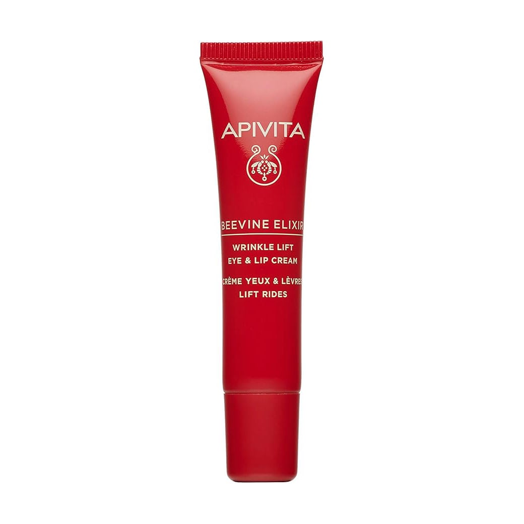 Крем для шкіри навколо очей та губ Apivita Beevine Elixir Wrinkle Lift Eye &amp; Lip Cream проти зморщок, 15 мл