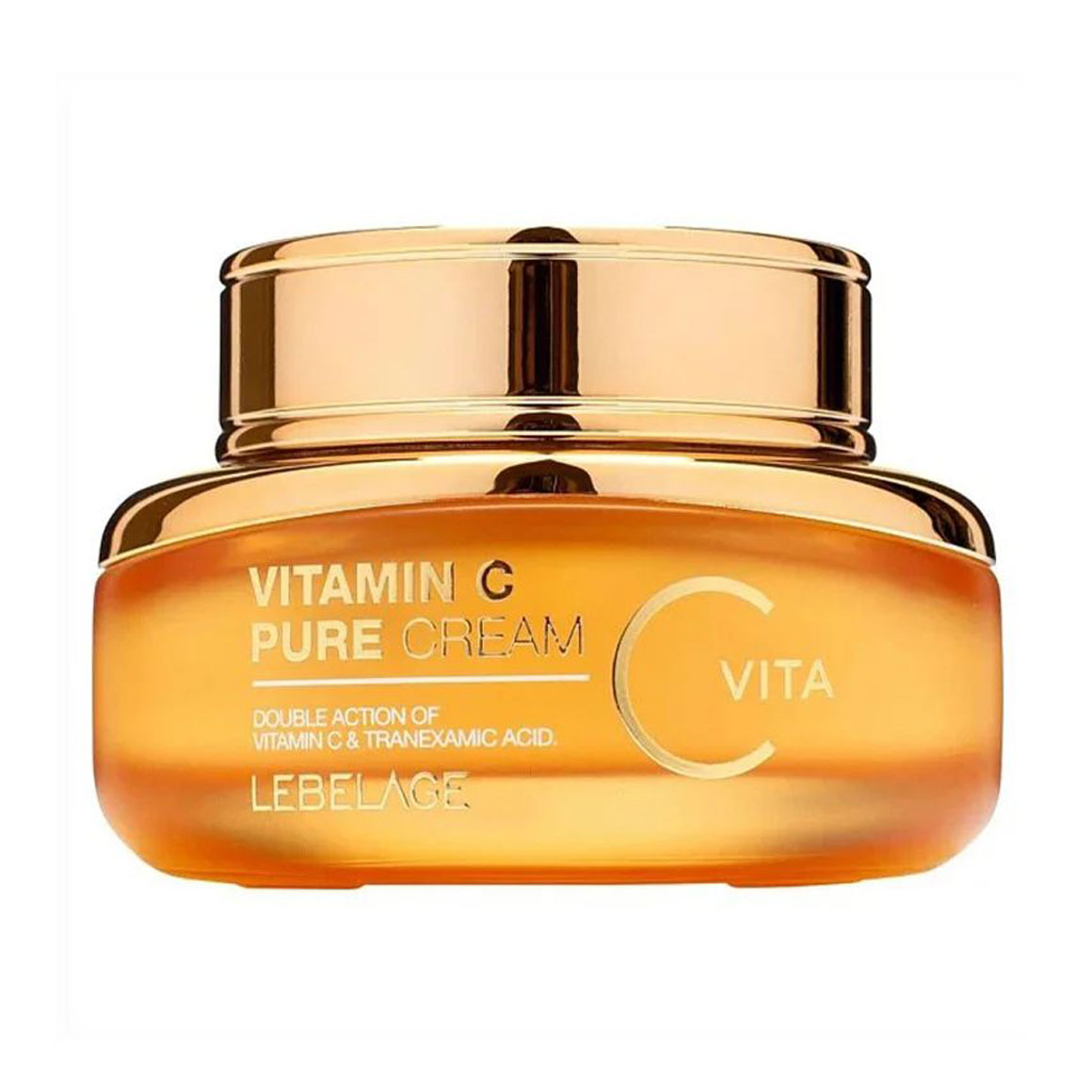 Крем для сяяння шкіри обличчя Lebelage Vitamin C Pure Cream з вітаміном С, 55 мл