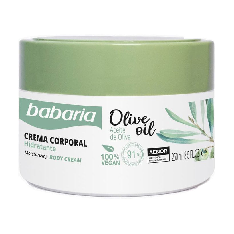 Крем для тіла Babaria Olive Oil Moisturizing Body Cream Оливкова олія, 250 мл
