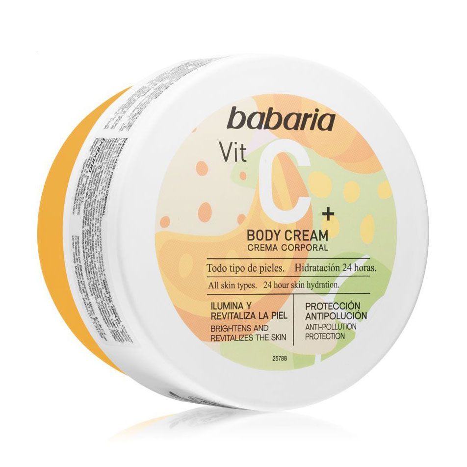 Крем для тіла Babaria Vit C+ Body Cream з вітаміном С, 400 мл