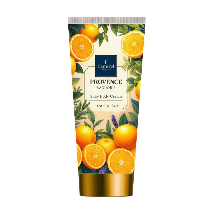 Крем для тіла Famirel Provence Radiance Silky Body Cream Шовк, 180 мл