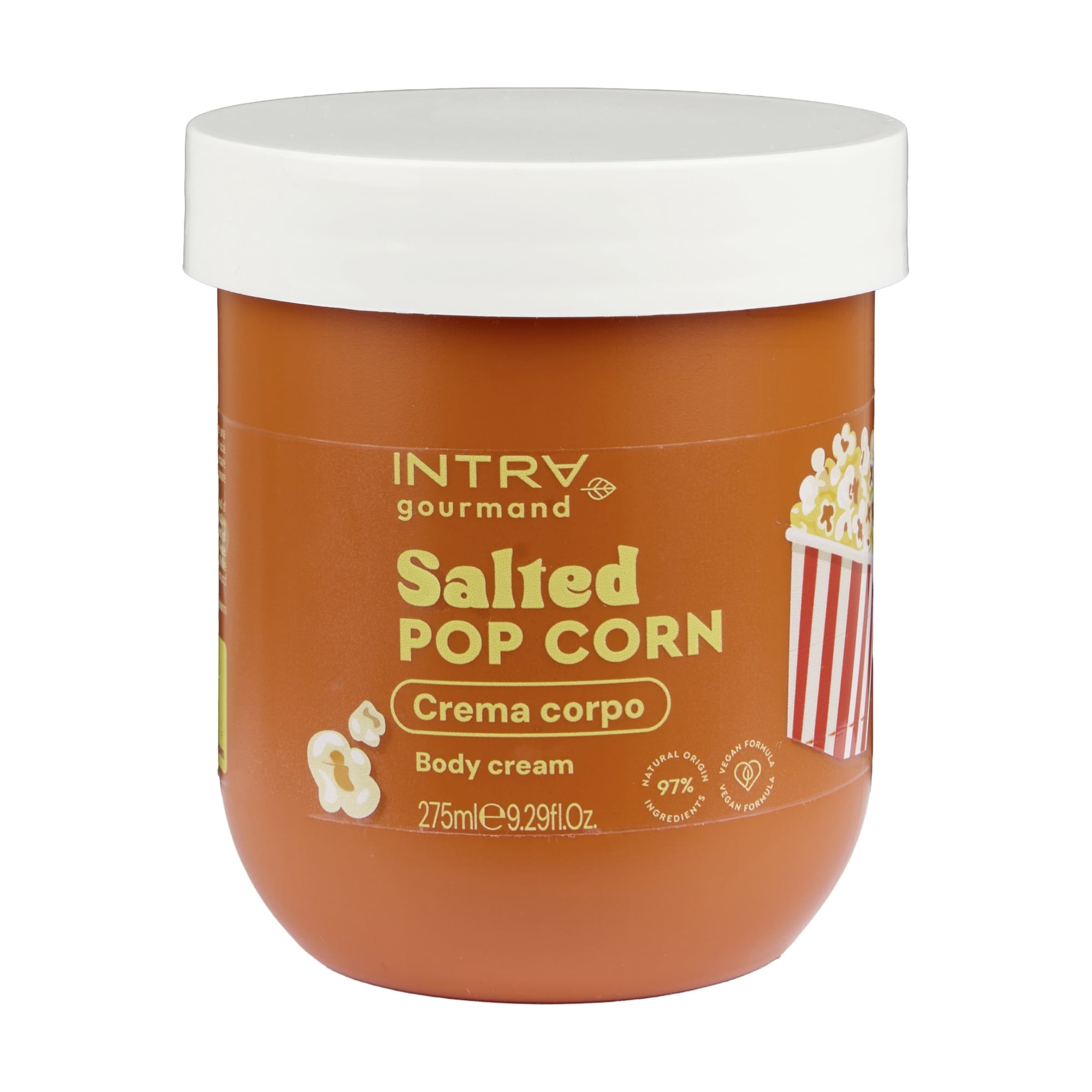 Крем для тіла Intra Gourmand Salted Pop Corn Body Cream Солоний попкорн, 275 мл
