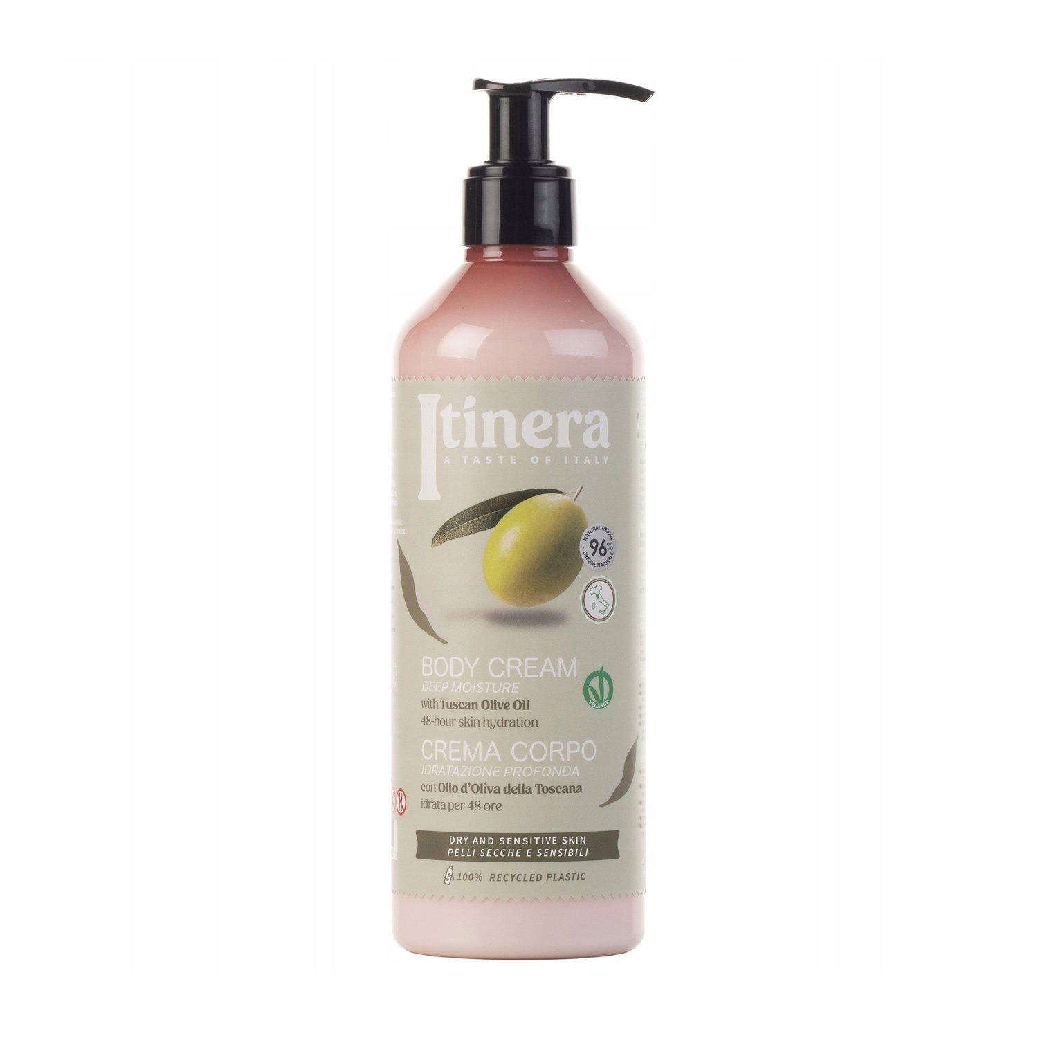 Крем для тіла Itinera Tuscan Olive Oil Body Cream з тосканською оливковою олією, 370 мл