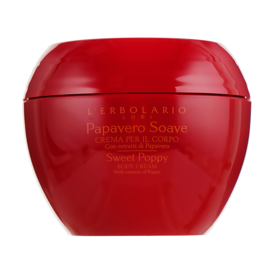 Крем для тіла L'Erbolario Body Cream Sweet Poppy Солодкий мак, 200 мл