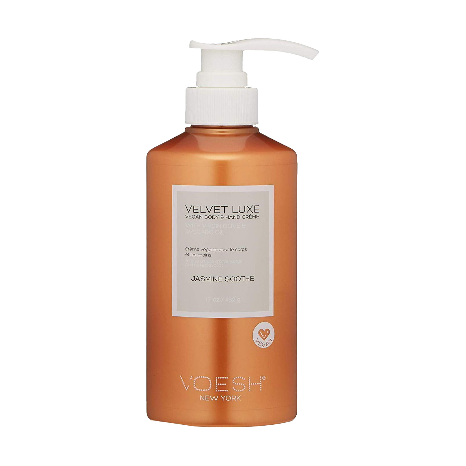 Крем для тіла та рук VOESH Velvet Luxe Vegan Body &amp; Hand Creme Jasmine Soothe, 482 г