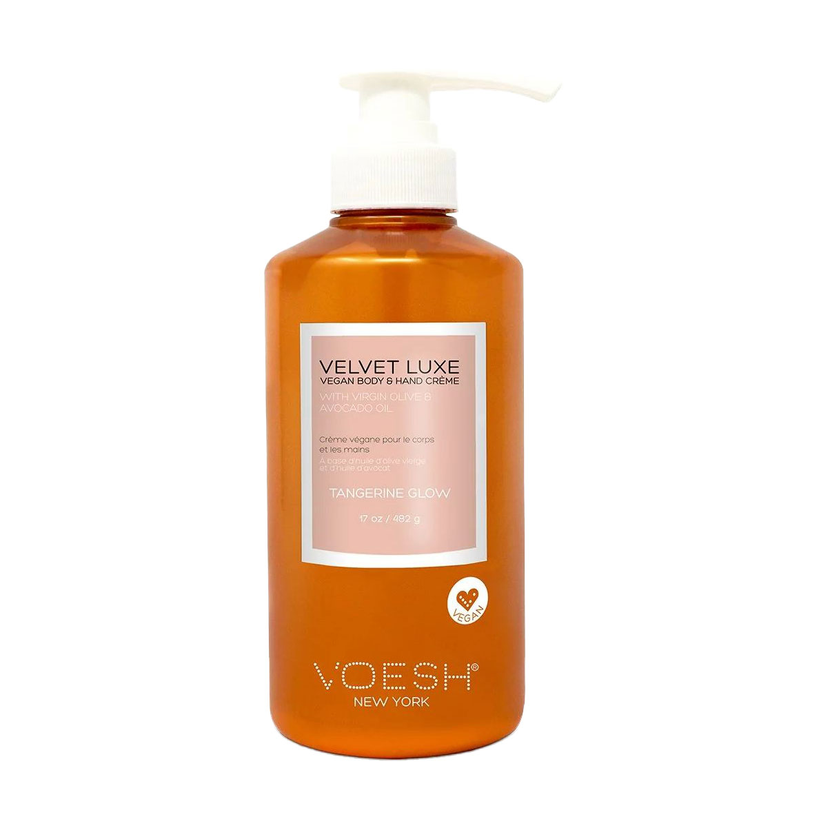 Крем для тіла та рук VOESH Velvet Luxe Vegan Body &amp; Hand Creme Tangerine Glow, 482 г